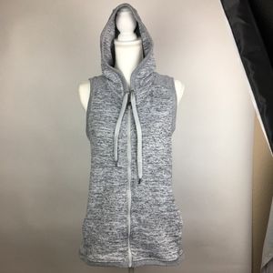 Active Life Yoga Vest Sweatshirt Hoodie Zippered